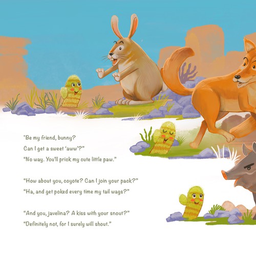 Kids book illustration