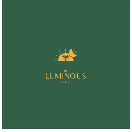 Logo design for a luxurious villa