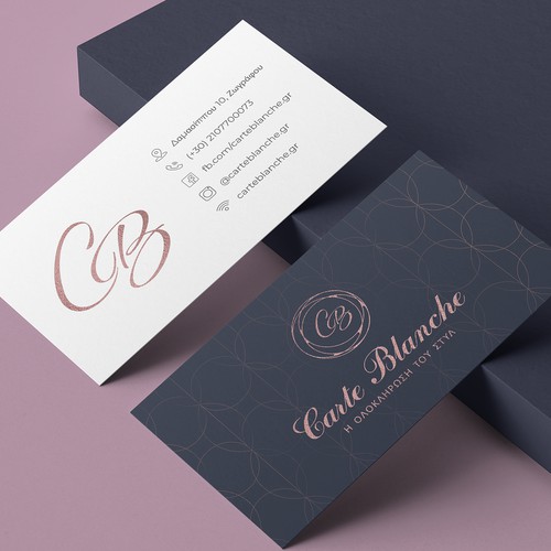 Design logo and business cards for luxury beauty and spa center 