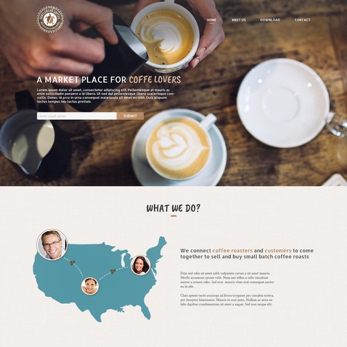 Coffe Landing Page