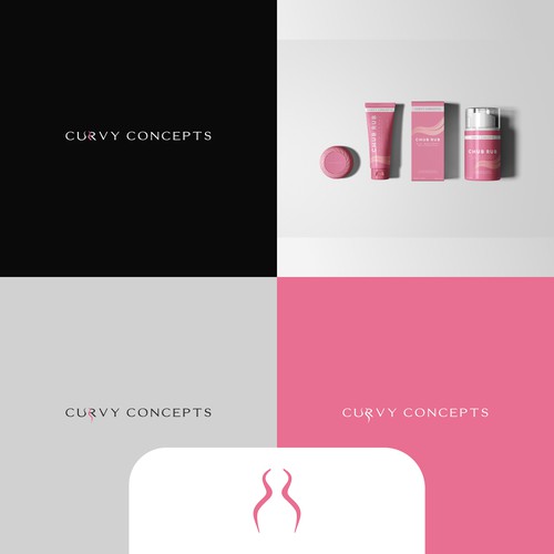 Curvy Concept Logo design