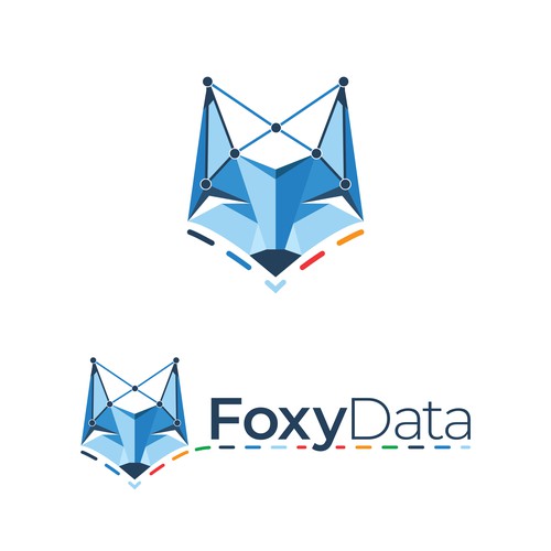 FoxyData Logo Design
