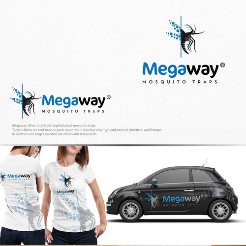 bold logo concept for Megaway.