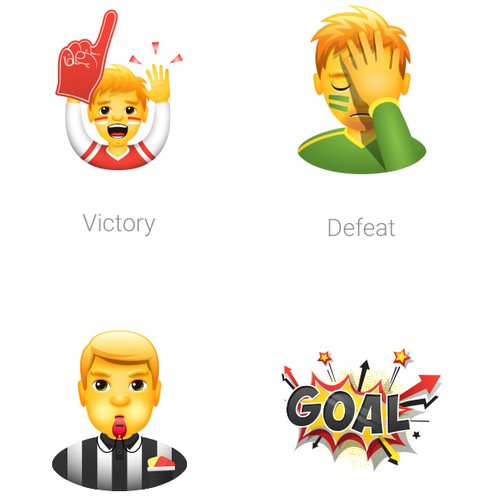 Set of Sports Emoji