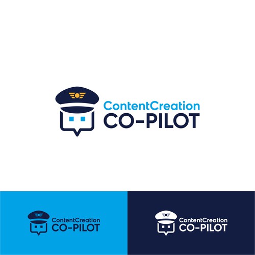 Logo concept for Content Creation Co-Pilot