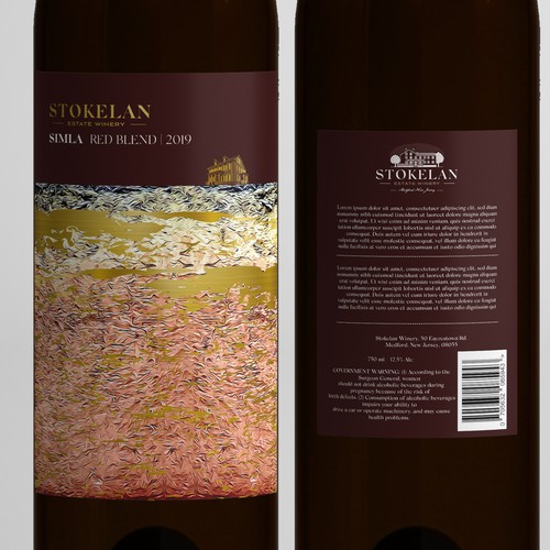 wine label