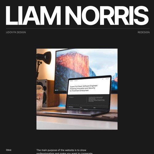 Professional CV for Liam "thoughtcodex" Norris