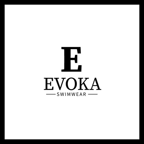Luxury Logo for Evoka Swimwear