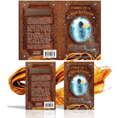 Leather style Book cover draft