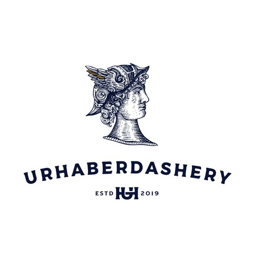 online urhaberdashery logo design