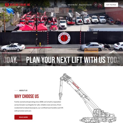 Redline Crane Inc Design