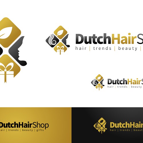 Creëer een logo voor Dutch Hair Shop