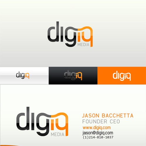 DigiQ (Logo & Business Card)