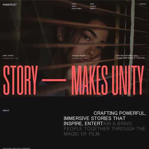 Studio Website Design