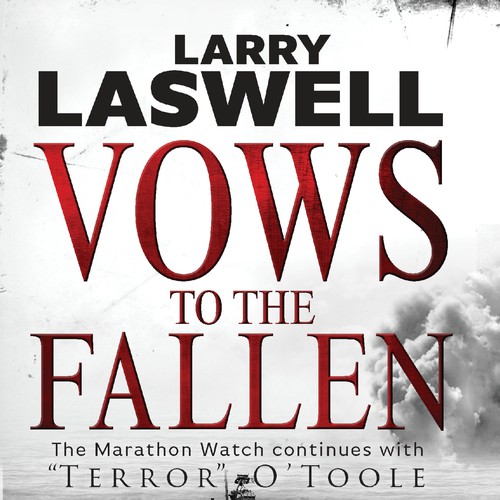 Book cover for a war novel