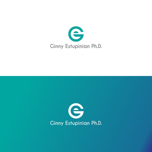 Simple logo for Ginny Estupinian