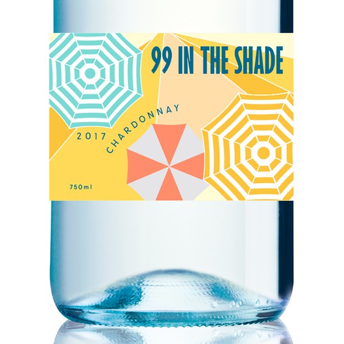 Wine label design