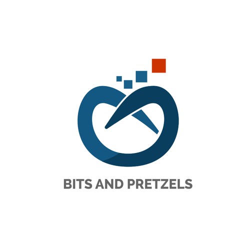Logo concept for Bits and Pretzels