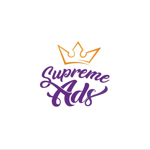 Supreme Ads logo design