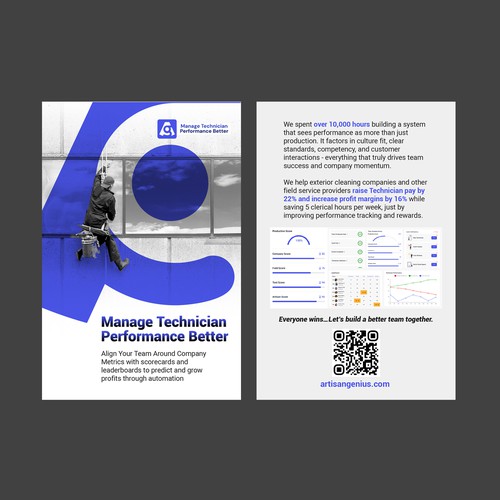  Modern and minimalist design for B2B software startup