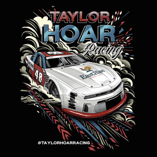 Nascar t-shirt design