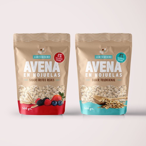 Pack para avena en Hojuelas