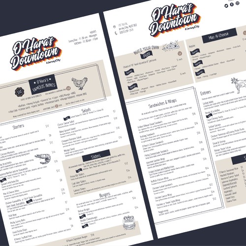 Menu Design