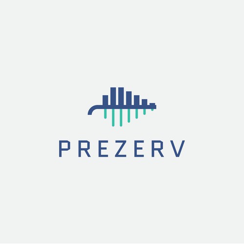 Thoughtful logo concept for Prezerv