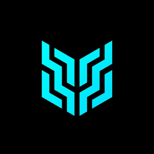 Shield Logo for an AI-powered Cybersecurity SaaS Company
