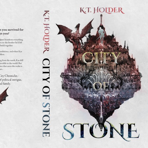 Fantasy Novel Cover Illustration 