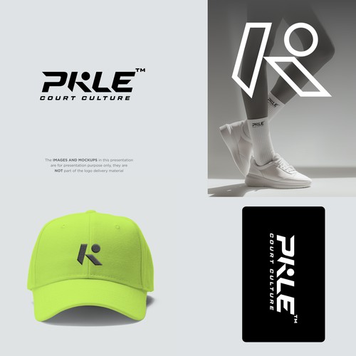 Bold logo concept for PKLE sportswear