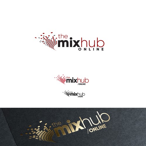 Logo Design for The Mix Hub ONLINE