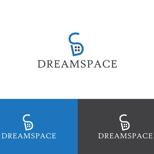 New logo for Dreamspace, a 3D home design tech start-up