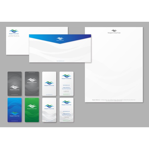 Stationary & Business Card for High Profile Medical Group