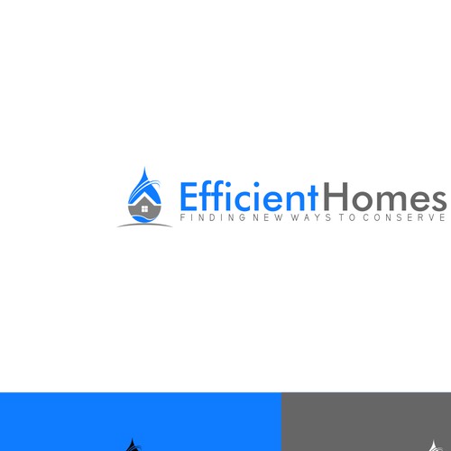 Need a clean/soft but small/simple company logo of efficient homes