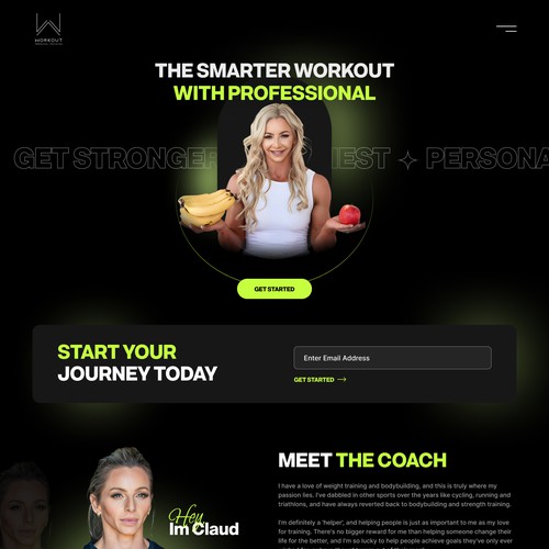 Redesigning the WorkoutPT Website