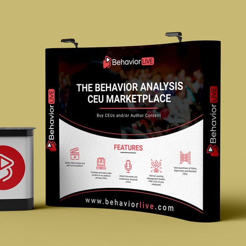 BehaviorLIVE Booth Banner