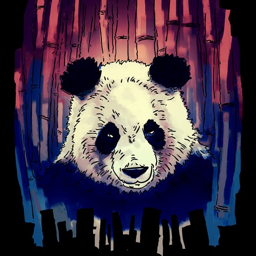 Panda for shirts