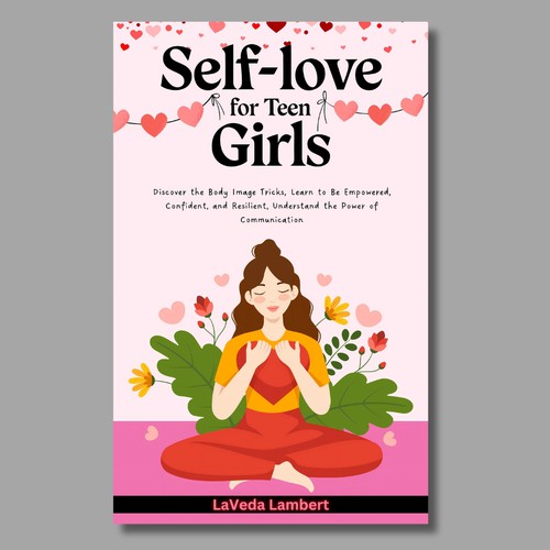 Book cover for "self love for teen girls"