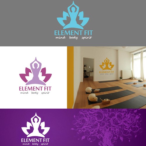 Create a logo that symbolises modern mind, body and spirit health.