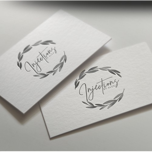 Injections med spa logo design
