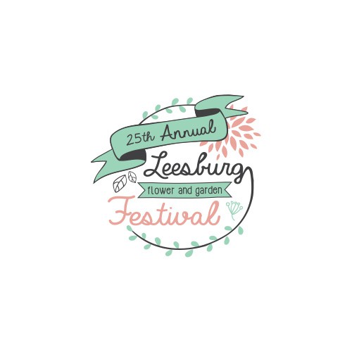 Create a logo for an award winning Flower and Garden Festival