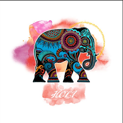 Indian elephant. Image Sale)