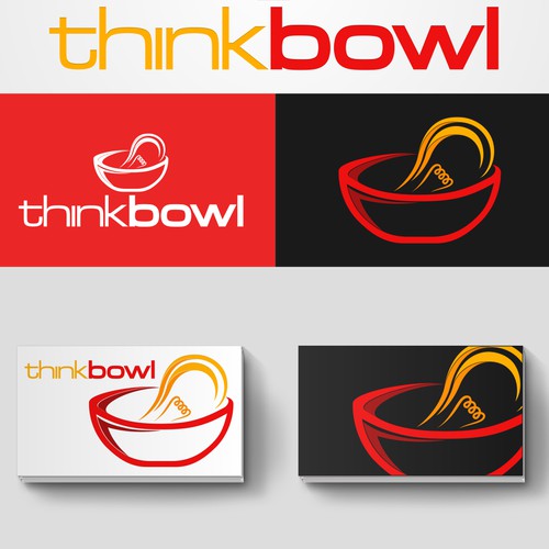 Create a unique, modern and creative logo for Think Bowl