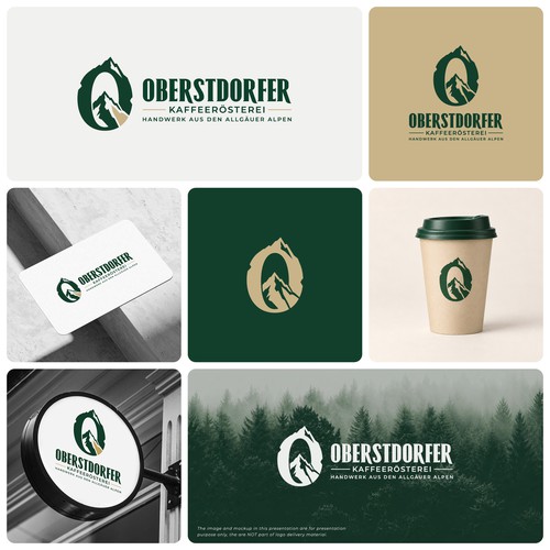 Oberstdorfer Kaffeerösterei – Alpine Coffee Brand Identity