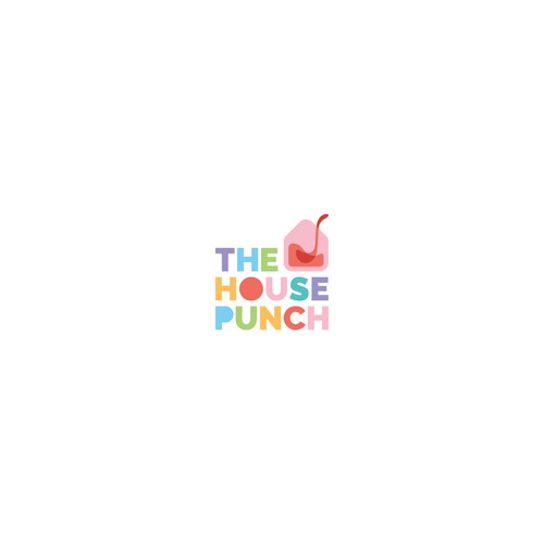 The House Punch Logo for Interior designer