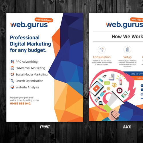 Web Gurus flyer