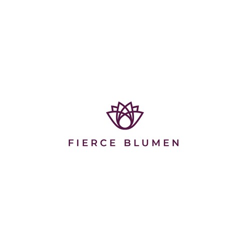 Fierce Blumen Logo Design (Complex Edition) – V1 