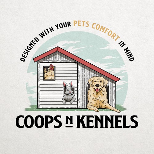 Logo Concept for pet cage