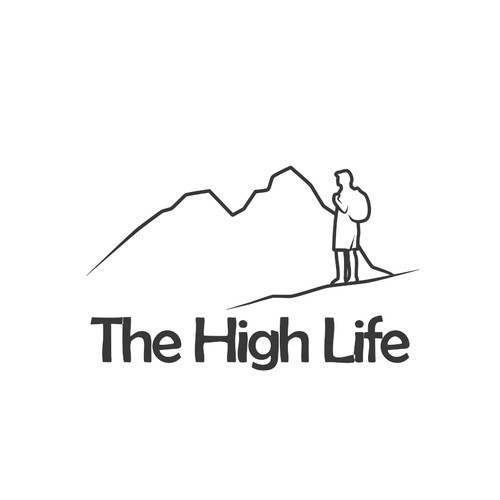Mountain Themed Logo Design